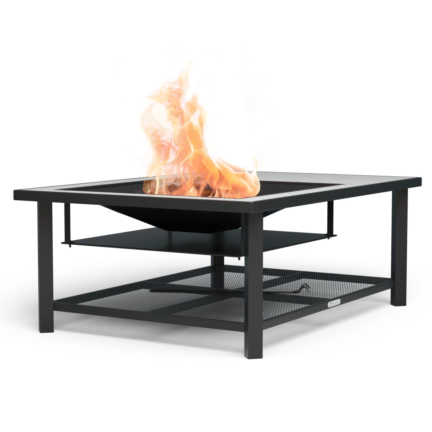 Blumfeldt Merano Avanzato L 3-in-1-Feuerschale mit Grillfunktion als Tisch günstig online kaufen