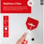 Fischer Reparaturspachtel Gow 3er-Pack: Gebrauchsfertige Spachtelmasse zum Ausbessern von Löchern und Rissen.
