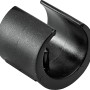 Hettich Kufengleiter, schwarz, für Rundrohre Ø 22-26mm, 4er-Set.
