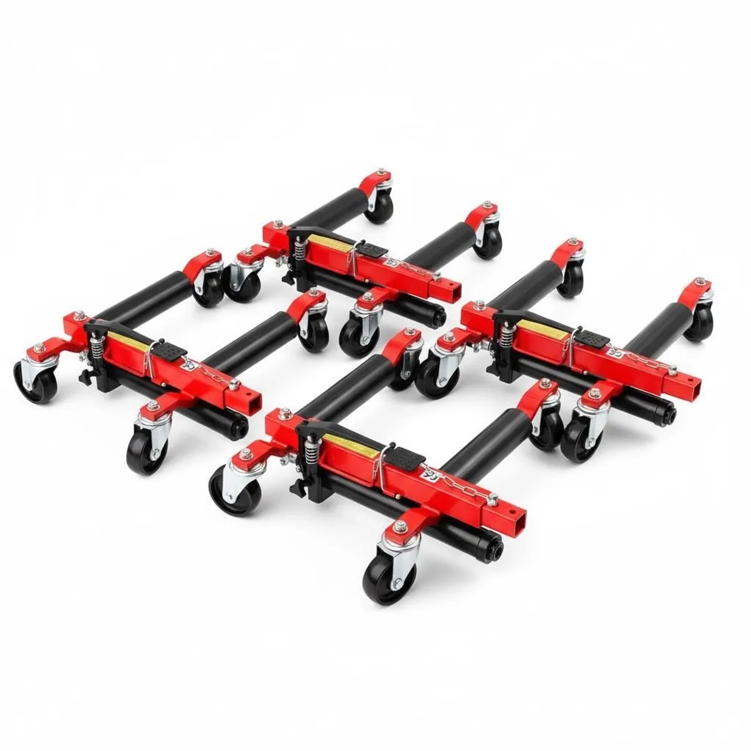 TRUTZHOLM 4x Rangierhilfe PKW Hydraulisch Tragkraft 680 kg für Reifenbreite bis 30 cm