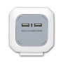 world-trading-net SteckdosenWürfel 4-fach + 2x USB-A 14m Kabel_3