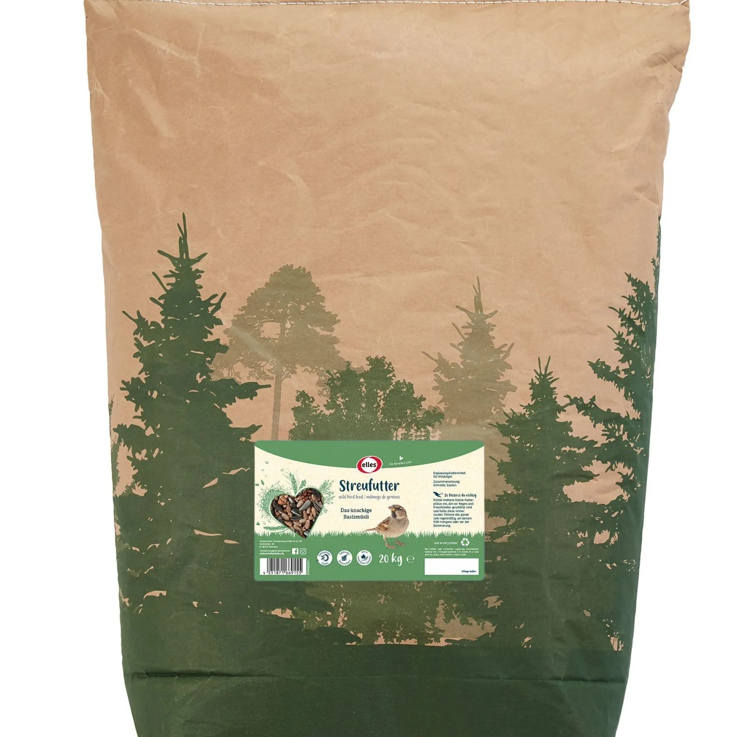 Elles Wildvögel-Streufutter 20 kg