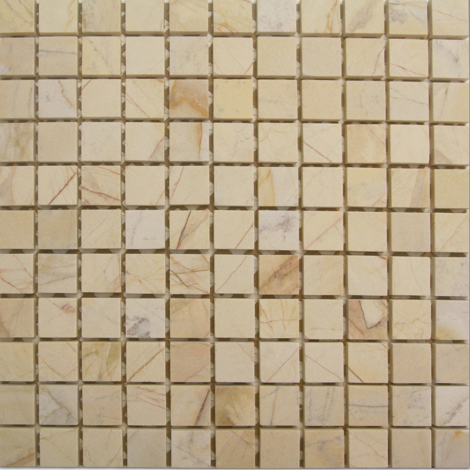 Mosaikmatte Naturstein Yellow Sun 30 cm x 30 cm günstig online kaufen