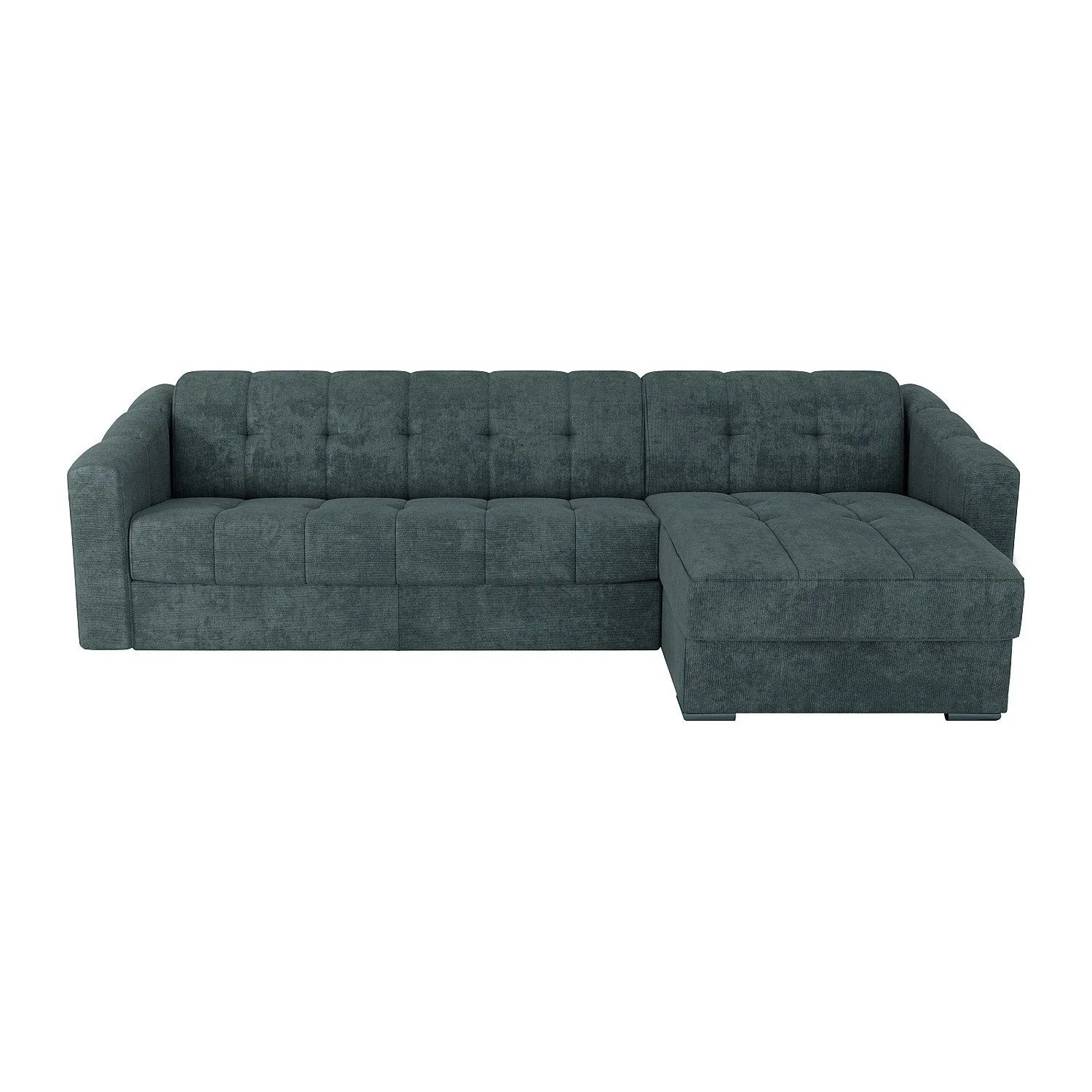 Vente-unique Schlafsofa Darielo Blaugrün 275 cm