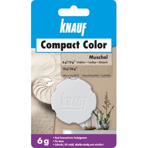Knauf Compact Color Muschel 6g: Farbpigment für Putz, für Innenräume.