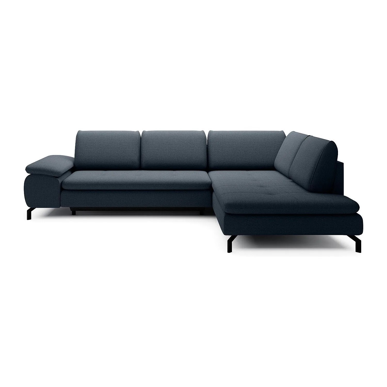 Vente-unique Schlafsofa Archibald Blau 271 cm