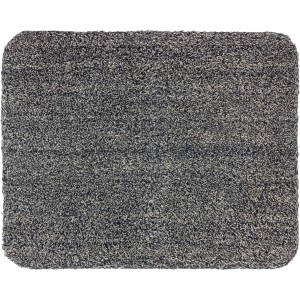 Anthrazitfarbene Astra Sauberlaufmatte Entra, 75x130cm, saugstark und für Fußmatten geeignet.