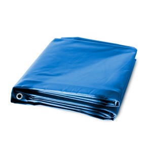 Blaue KARAT Abdeckplane (4x5 m) für LKW & Anhänger, 500 g/m².