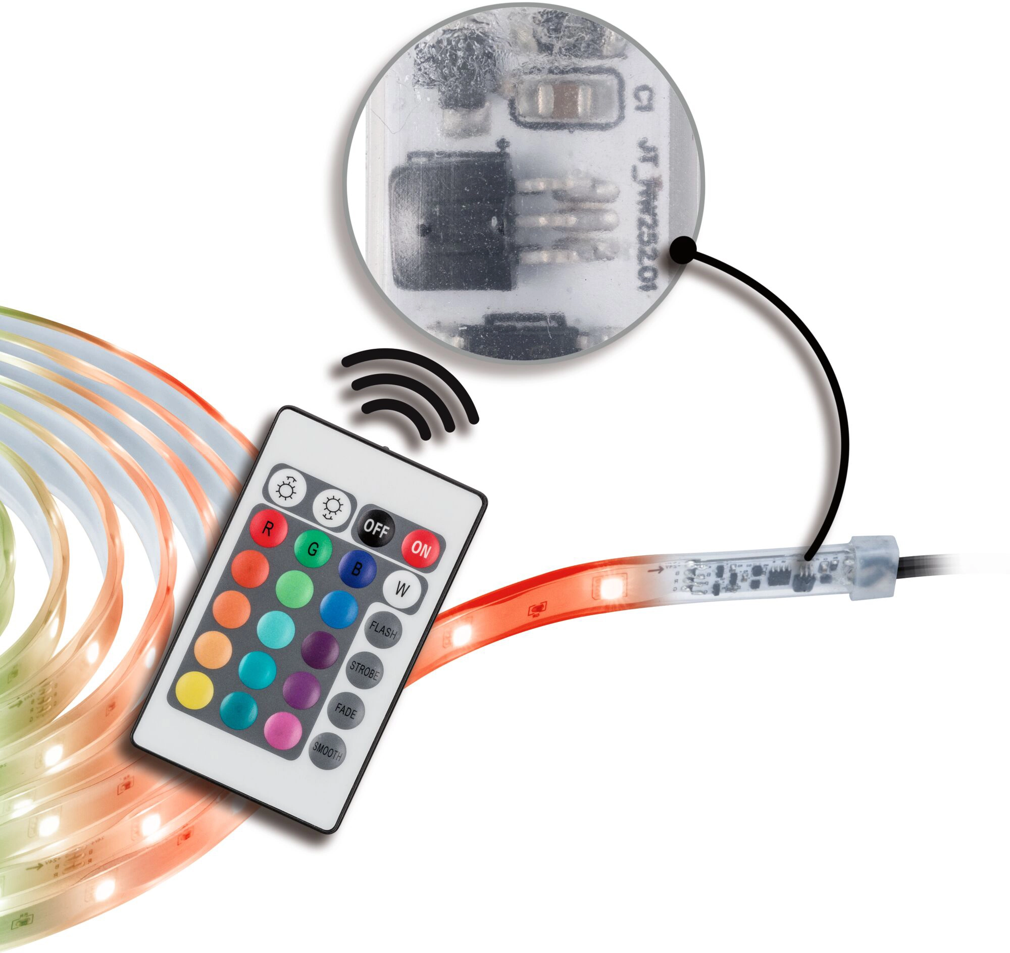 LED-Strip Flexband mit Farbwechsler/RGB 10 m kaufen bei OBI