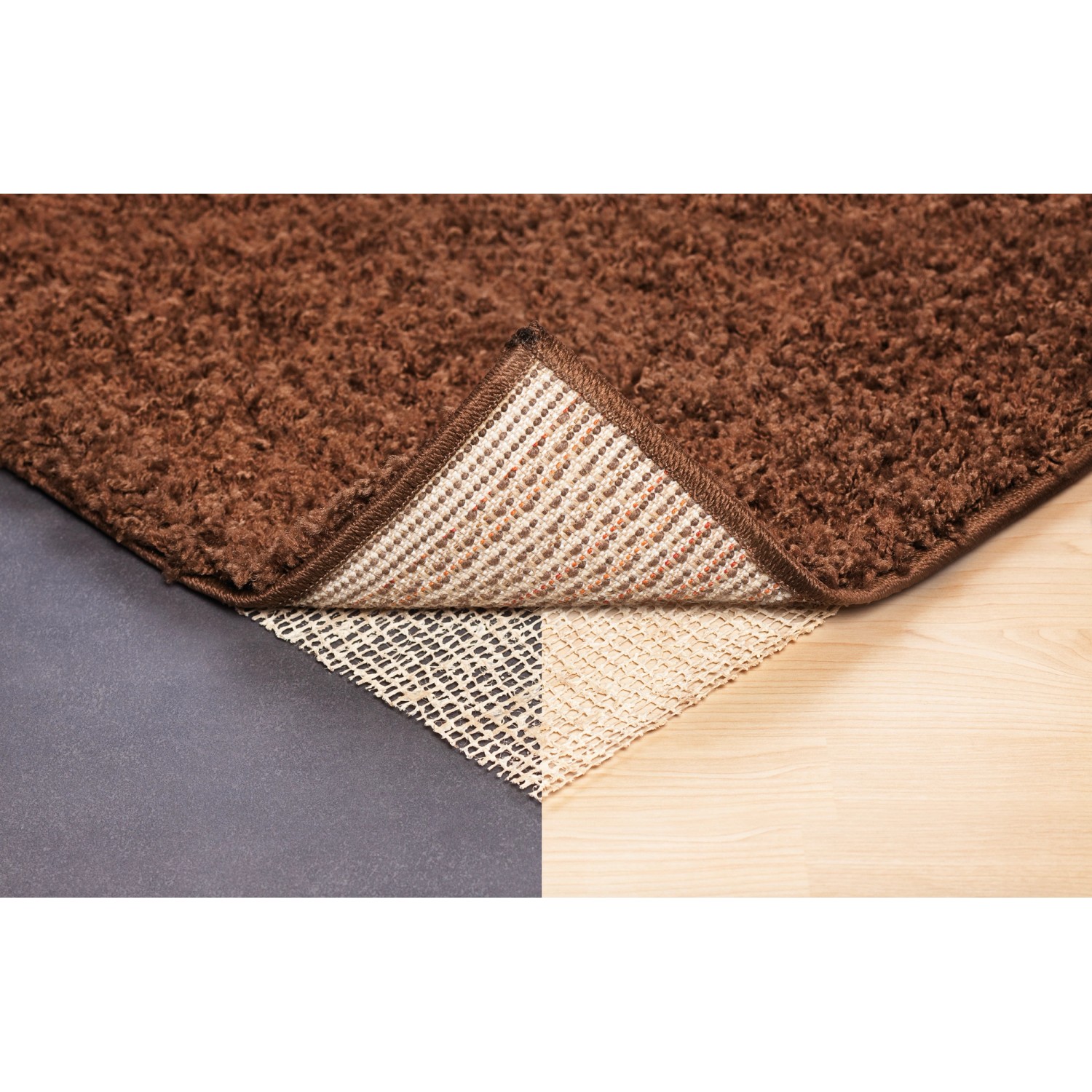 OBI Teppichunterlage Jute, 80x130cm, für sicheren Halt von Teppichen auf glatten Böden.