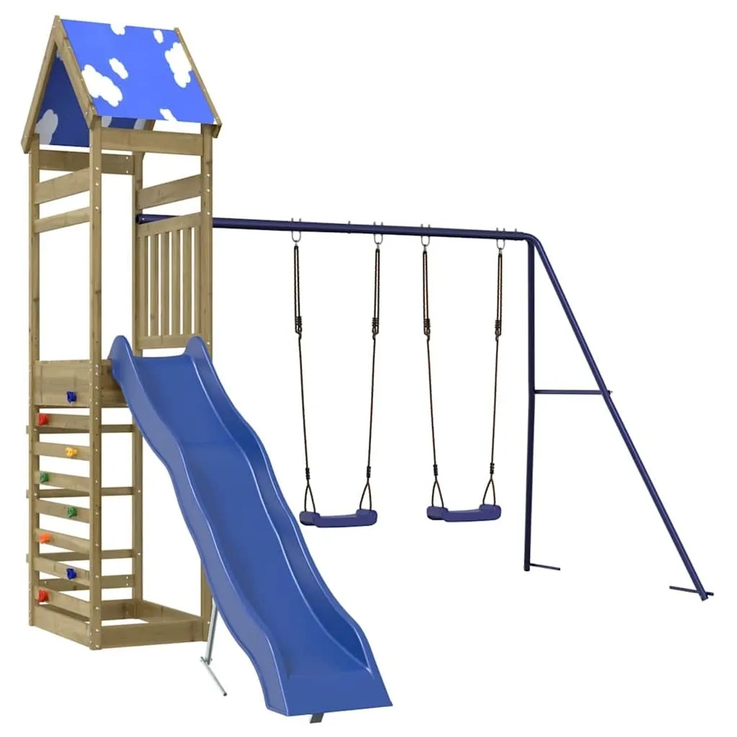 vidaXL Spielturm Imprägniertes Kiefernholz 3279060