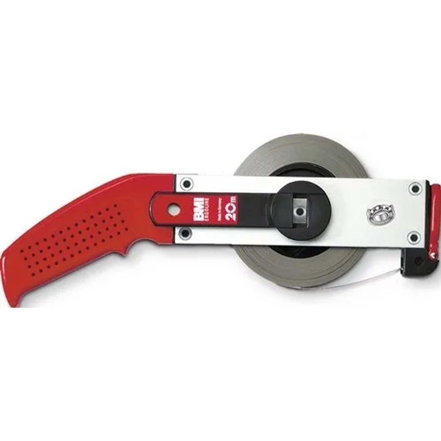 BMI Rahmenbandmaß ERGOLINE L 50M Band B 13Mm B Mm Cm EG II Alu Weiß Stahlmaßband 301024050BF
