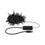 Paulmann Yuna LED-Lichterkette, 10m, schwarz, aufgerollt mit Steuerbox. Smarte RGB-Beleuchtung für den Außenbereich.