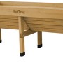 VegTrug Hochbeet Klassik aus Zedernholz, 183x76x80 cm, für Garten, Balkon oder Terrasse.