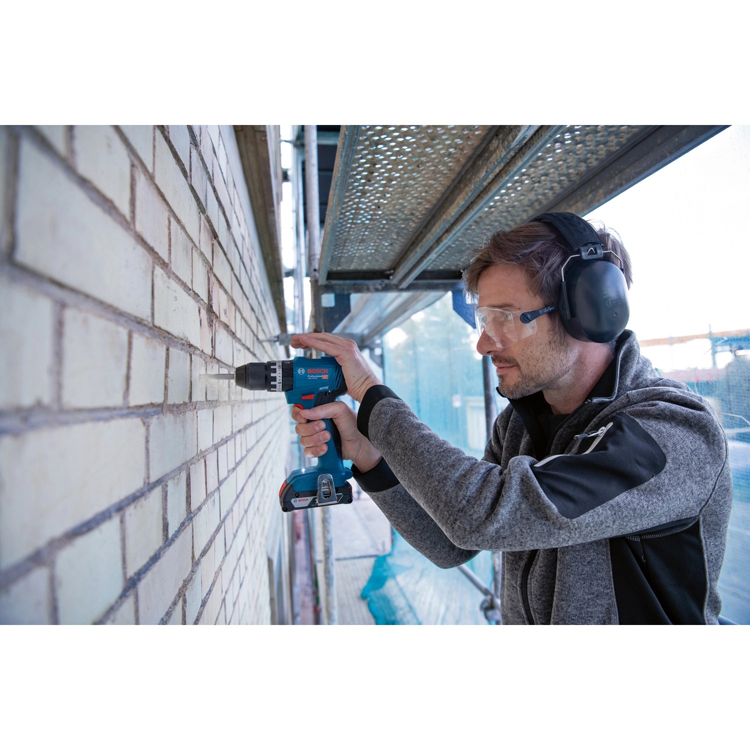 Bosch Professional Akku Schlagbohrschrauber Gsb 18v 45 Mit Akkus And Gal