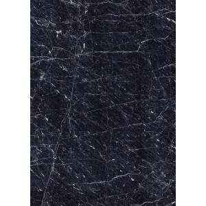 Fototapete Factory V Marmor Nachtblau, Detailansicht der Marmorstruktur mit weißen Adern.