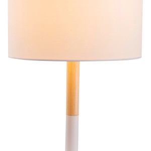 Weiße Näve Tischleuchte Tessile aus Textil, 37 cm hoch, für Design-Tischlampen.