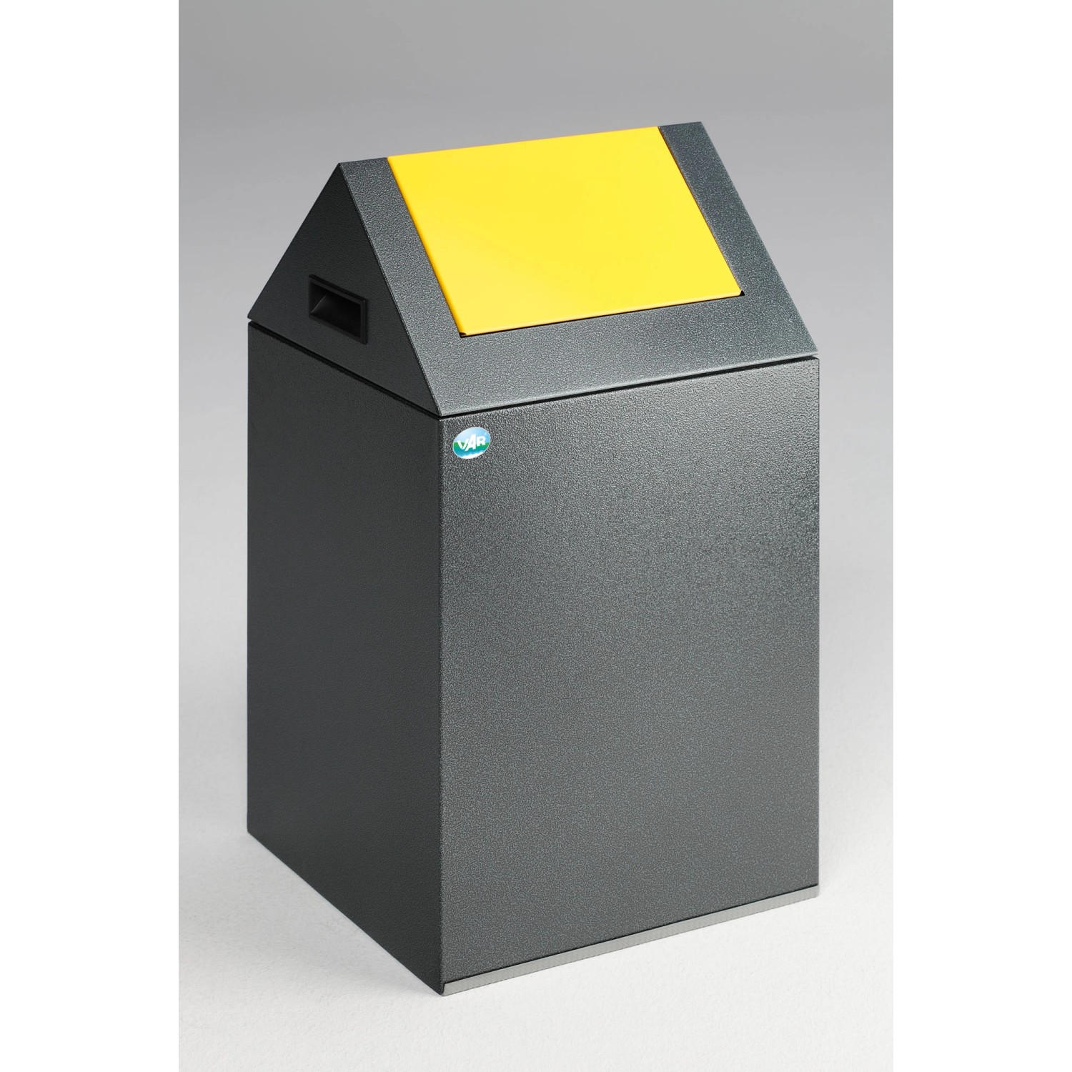 PROREGAL Selbstlöschender Wertstoffsammler Spitz Mit Einwurfklappe 43 Liter günstig online kaufen