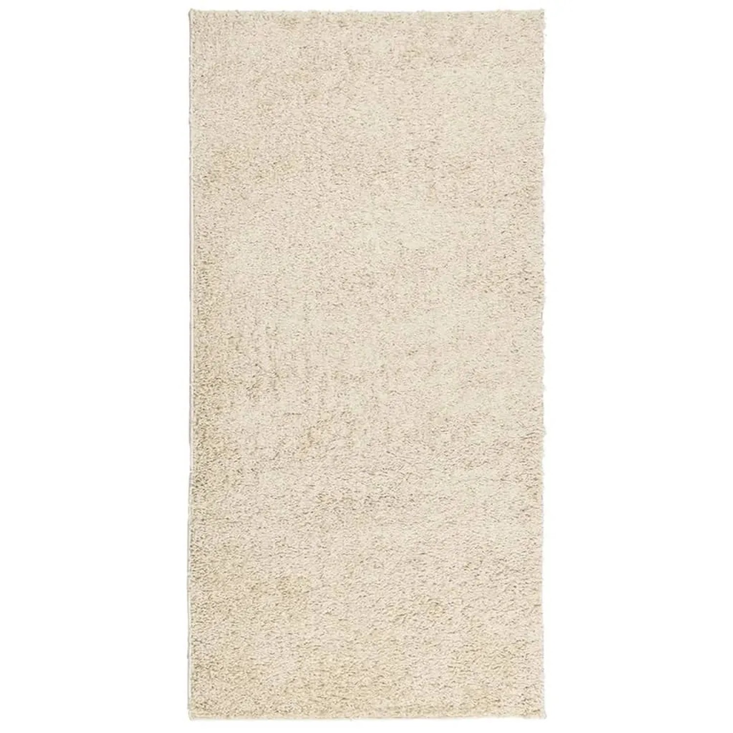vidaXL Teppich Shaggy Hochflor Modern Golden 100x200 cm 375342 günstig online kaufen