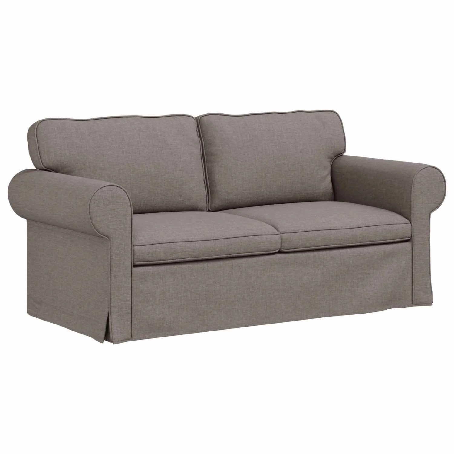 vidaXL Sofa Taupe 215 x 82 x 80 cm Stoff 42024310