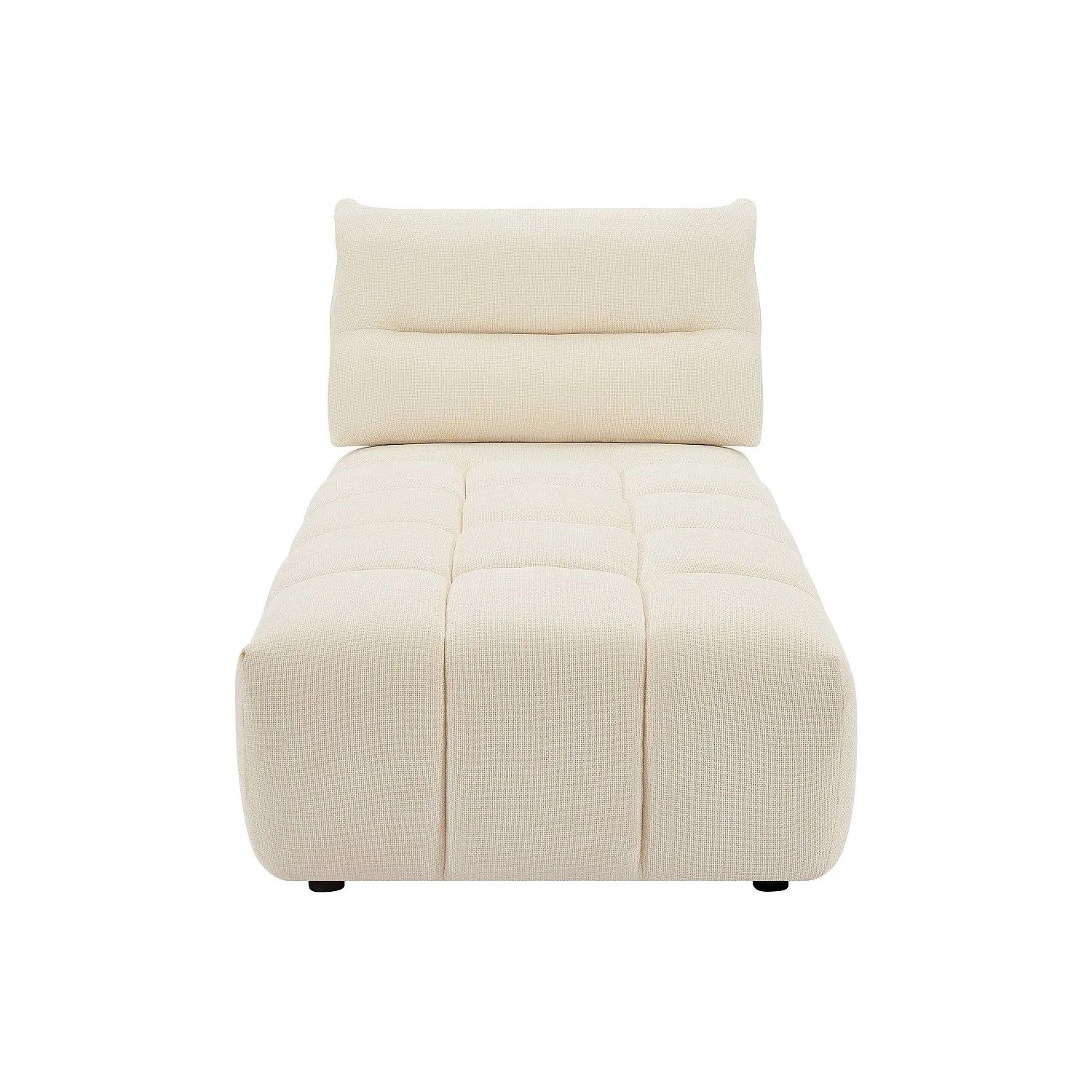 Vente-unique Recamiere Ohne Schlaffunktion Apoliu Beige 95 cm