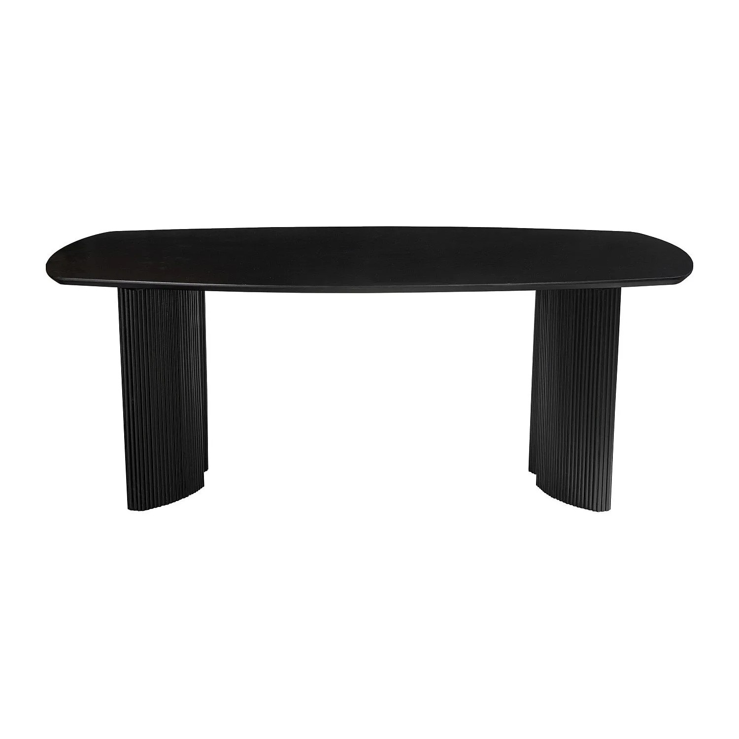 Vente-unique Esstisch Tamenia Schwarz 200 cm