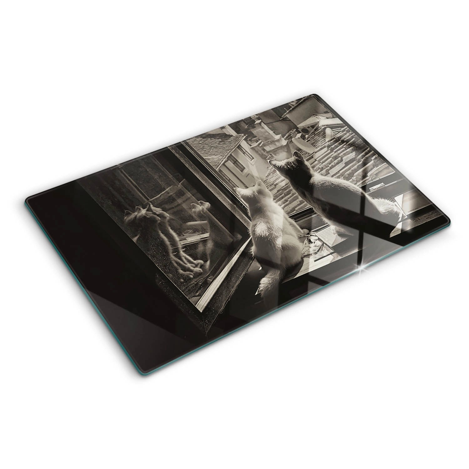 Tulup Herdabdeckplatte 80x52 cm Glas-Servierbrett Küchenutensilien Schutzpl günstig online kaufen