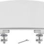 Weißer Ideal Standard WC-Sitz Eurovit Plus mit Absenkautomatik und Montagematerial.
