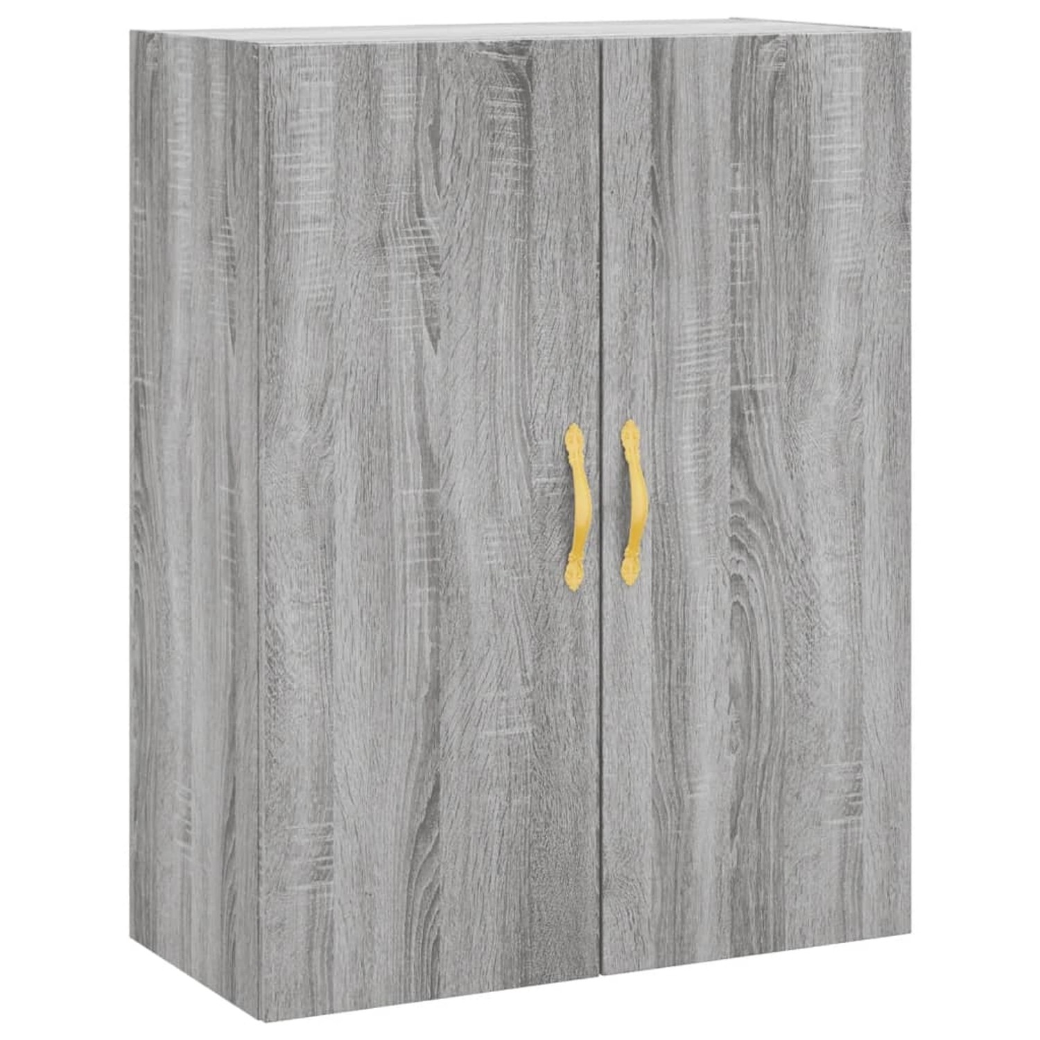 vidaXL Wandschrank Grau Sonoma 69,5x34x90 cm 828410 günstig online kaufen