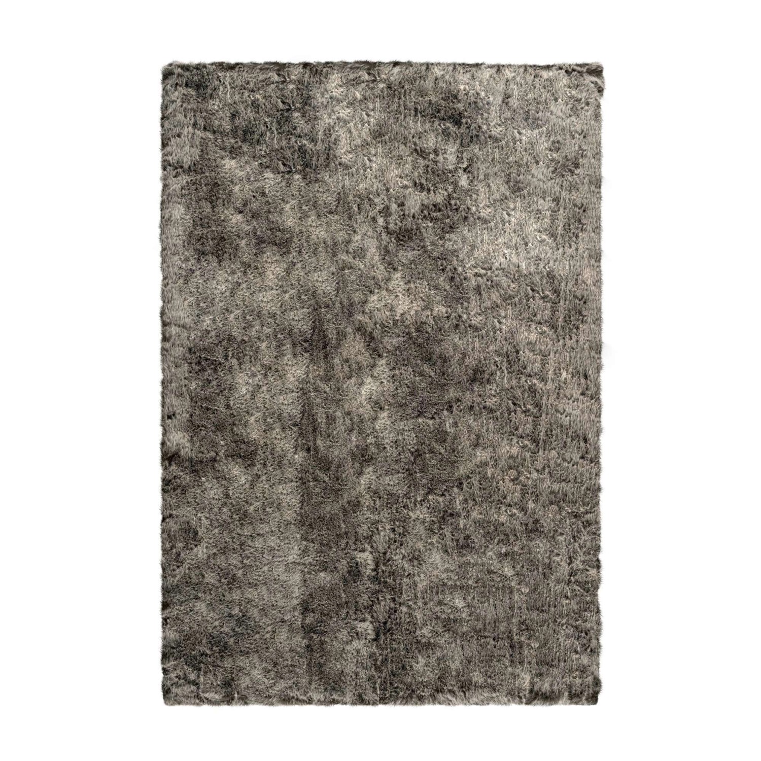 MeGusta Shaggy Hochflor Teppich Uni Grün Mischgewebe 80x150 cm Francisca günstig online kaufen