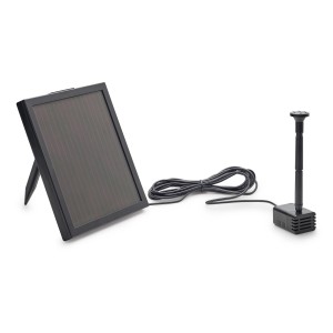 Pontec Solarwasserspielpumpe PondoSolar 150 mit Solarpanel und Pumpe für den Gartenteich.