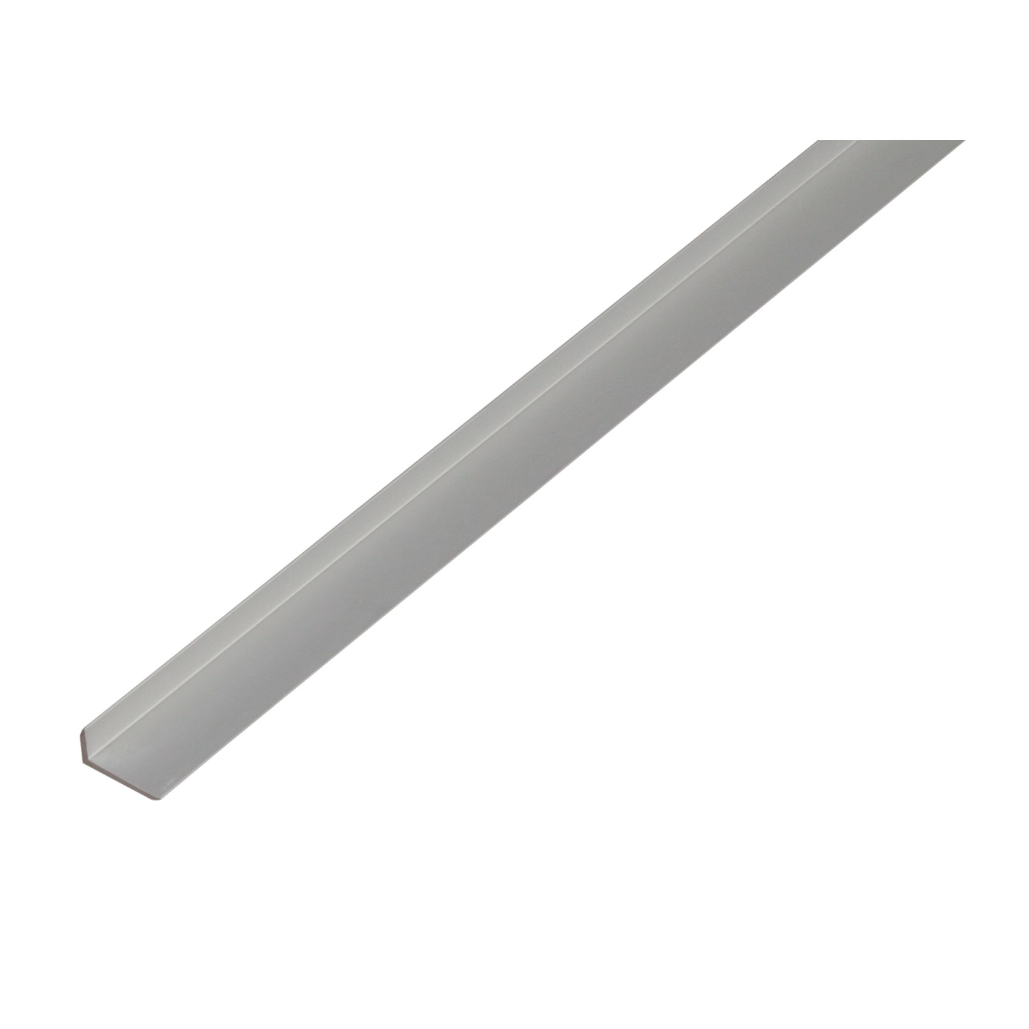 Abschlussprofil Aluminium 10 mm x 14 mm x 1.000 mm Silber