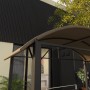 Outsunny GrillPavillon Stahl Polyesterstoff Khaki 233L x 110B x 235H cm_7