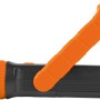 Arbeitsleuchte COB-LED, schwarz/orange, mit Halterung für Werkstatt & Co.