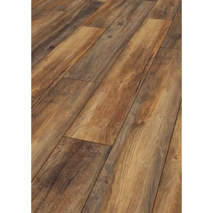 Jangal Laminatboden Oak National Park Line Golden Stream, Holzboden in Braun- und Beigetönen.