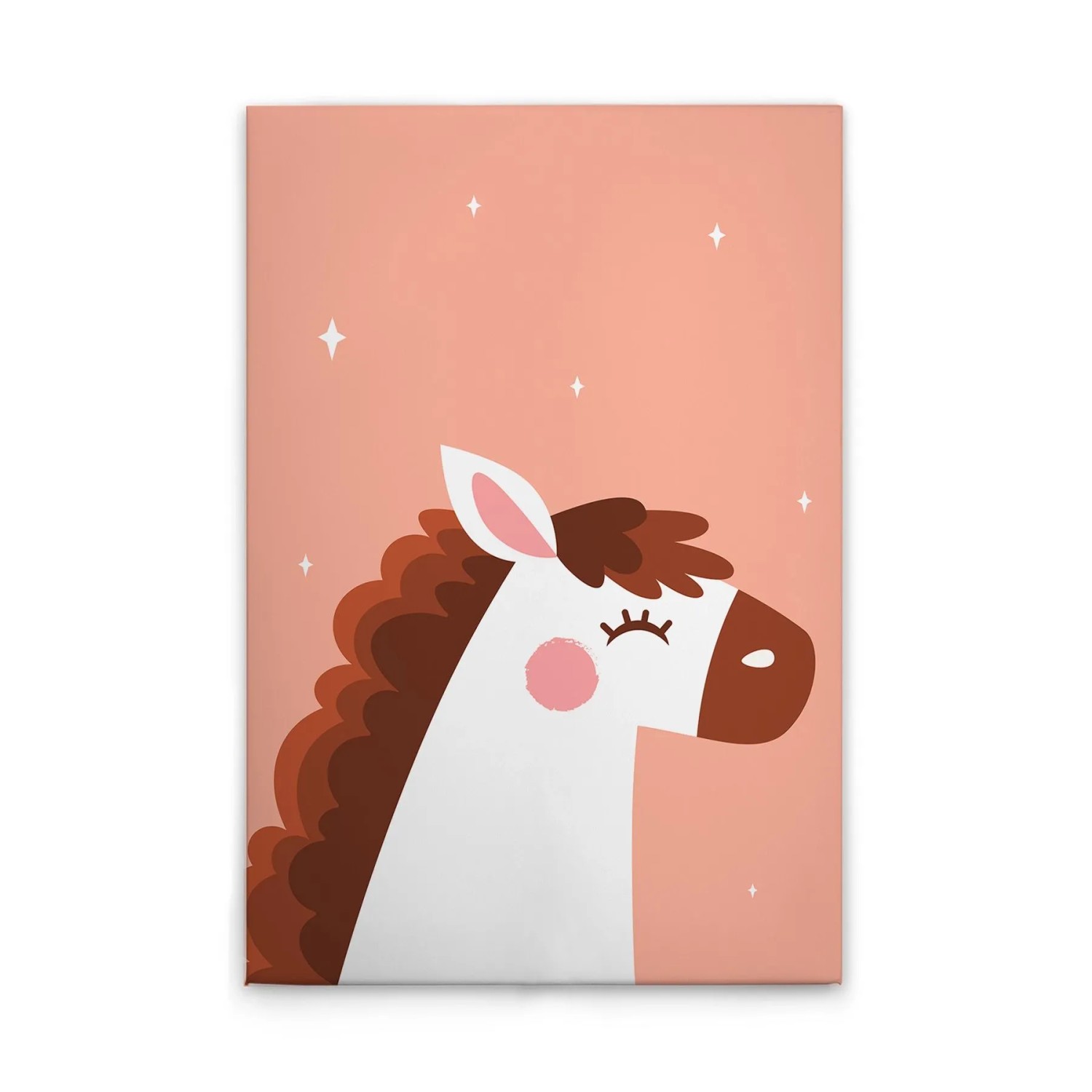 Tadessi Leinwandbild - M1-No.51489 - Einhorn Rosa - 40 x 60 cm - Querformat