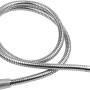 Verchromter baliv Metall Brauseschlauch, 150 cm, für Handbrausen im Bad.