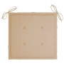 vidaXL Klappbare Gartenstühle mit Kissen 8 Stk Massivholz Teak 3072780_9
