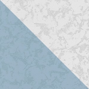 Struktur Vliestapete in Weiß und Blau, überstreichbar, für Wohnräume.
