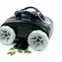 Interline Poolroboter Jellyfish 5220, schwarzer Poolreiniger mit grauen Rädern.