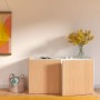 Wohnraum mit Wandfarbe in Elfenbeinweiß von CREATE! by OBI, matte Oberfläche.