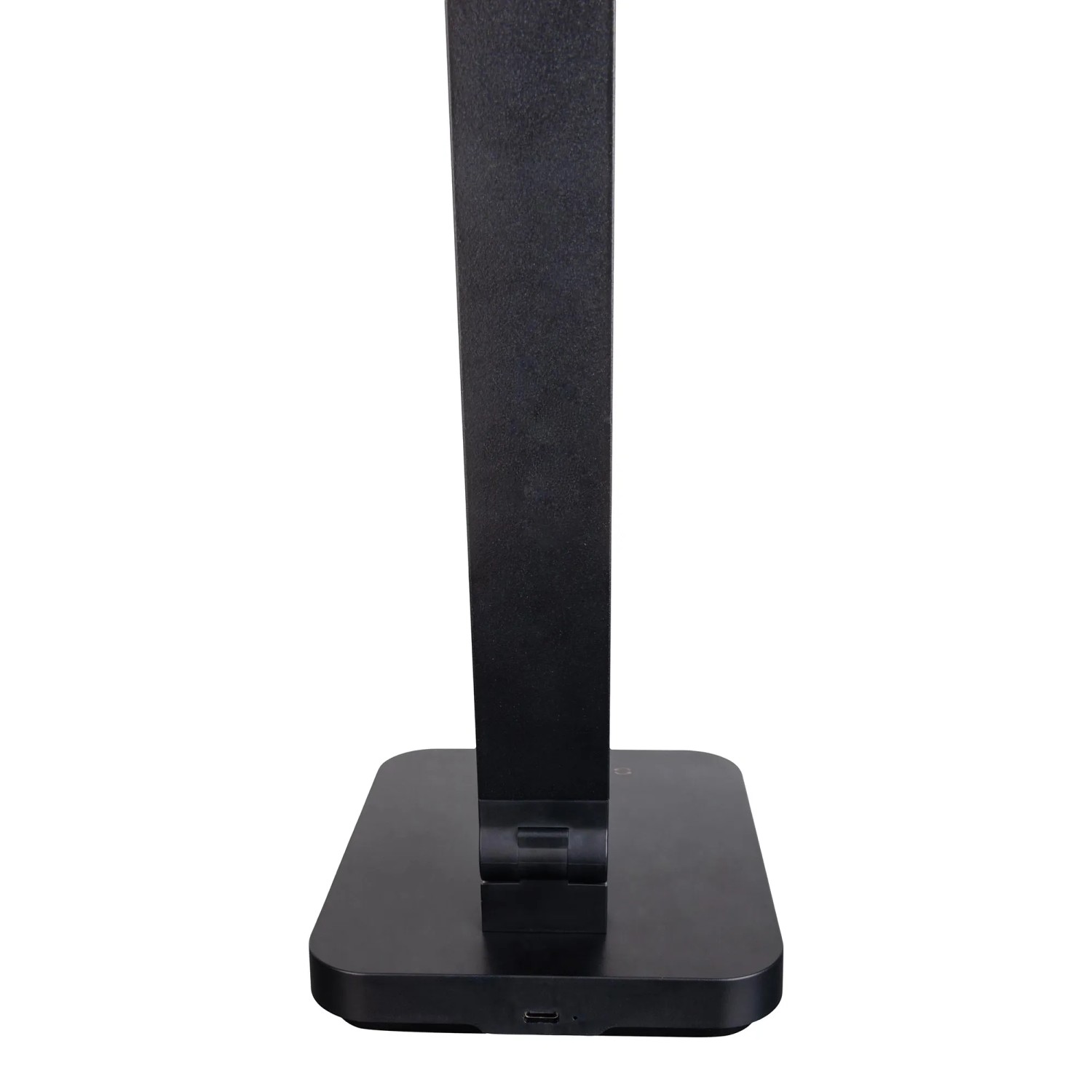 Schwarze Näve LED-Tischleuchte Mover, Detailaufnahme vom Fuß mit USB-Anschluss.