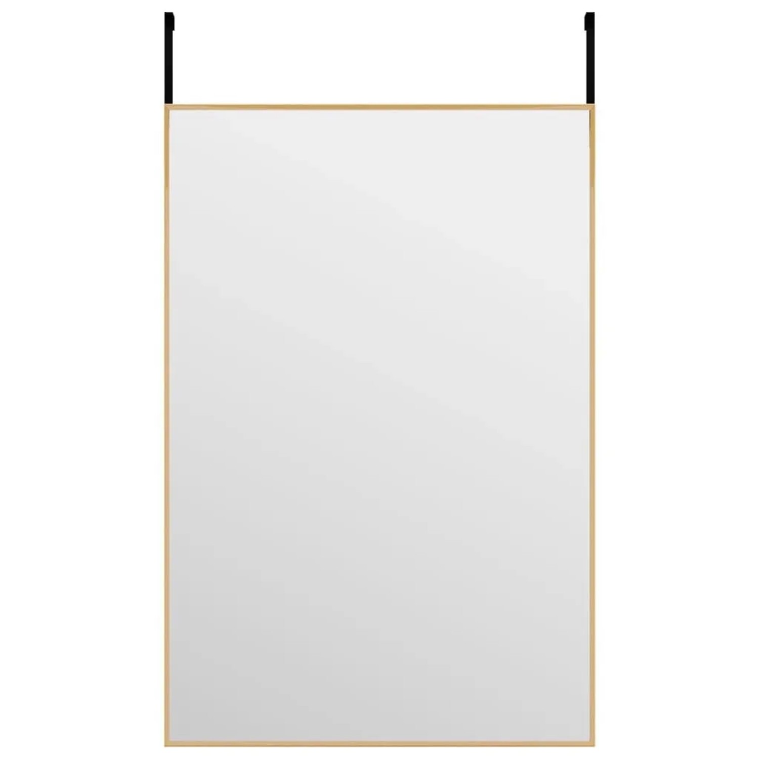 vidaXL Türspiegel Golden 40x60 cm Glas und Aluminium 327415