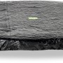 Schwarze EXIT Trampolin Abdeckplane D427cm zum Schutz vor Witterung und Schmutz.