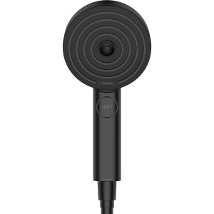Hansgrohe Handbrause Pulsify Select S 105, 3 Strahlarten, Mattschwarz.
