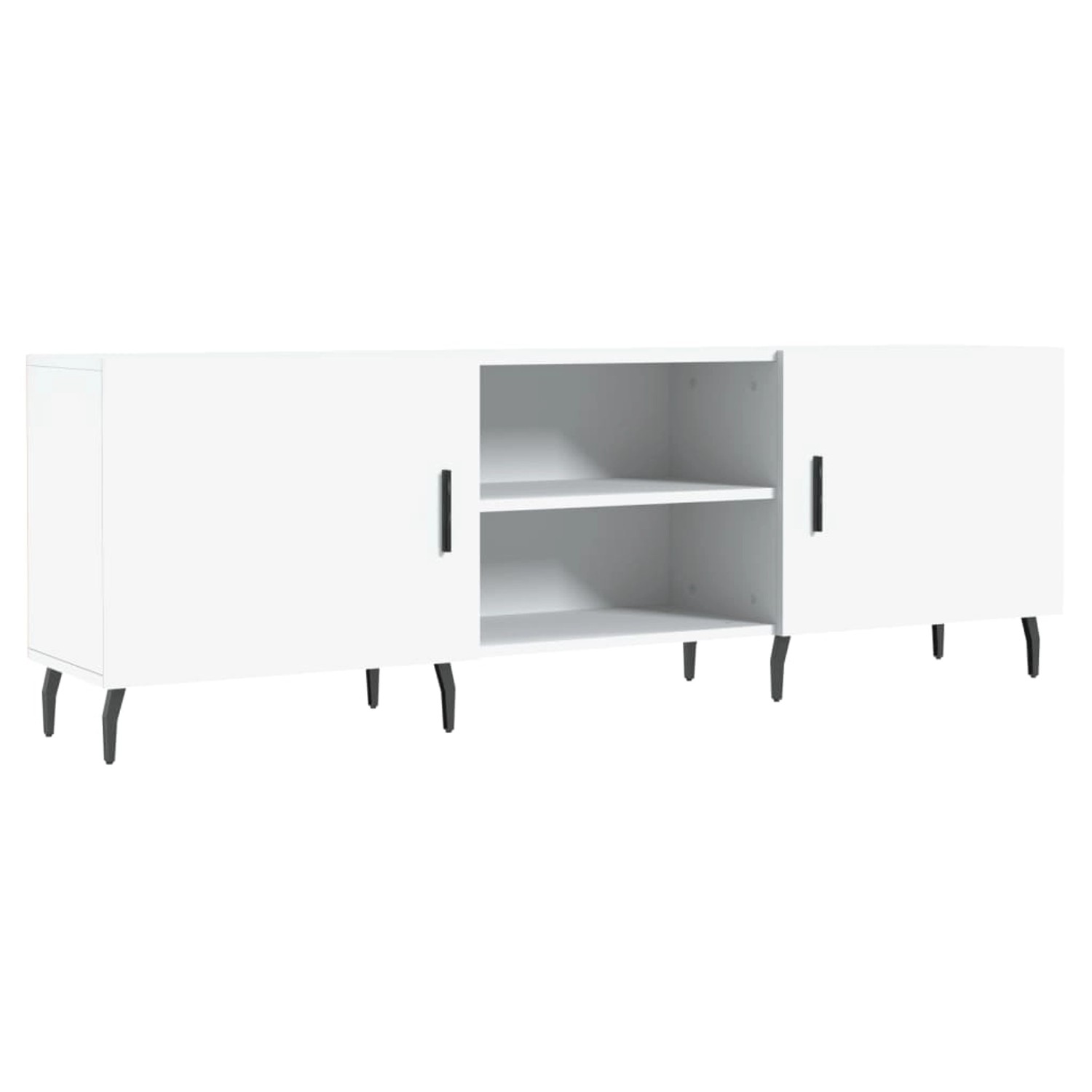 vidaXL TV-Schrank Weiß 150x30x50 cm Holzwerkstoff 829108 günstig online kaufen