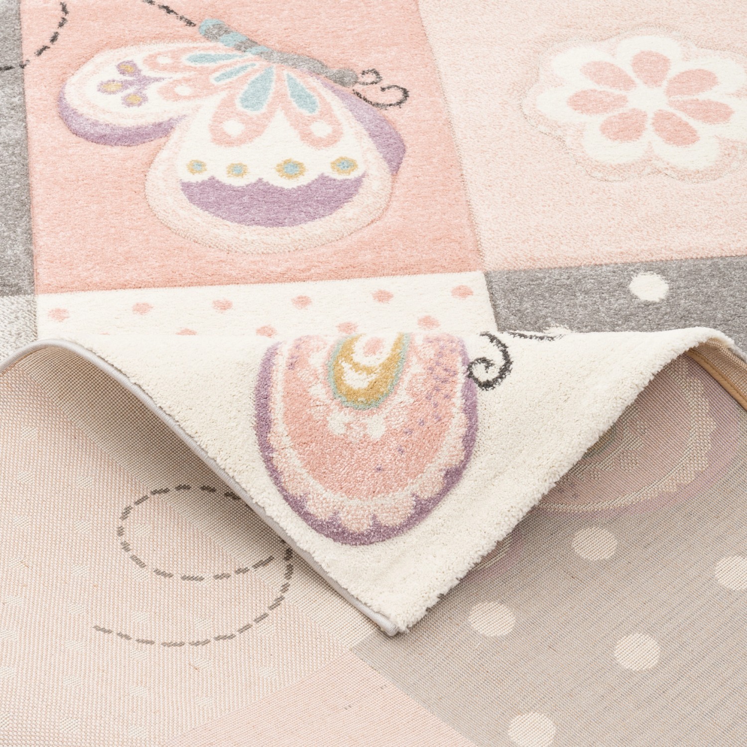 Pergamon Kinderteppich Maui Kids - Bunter Handkonturenschnitt Teppich In 5 Größen