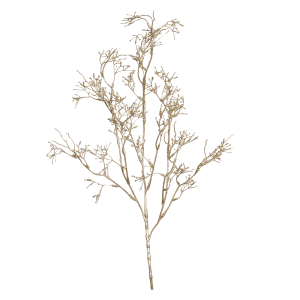 Goldener Deko-Zweig, 82 cm, ideal für festliche Dekorationen und Gestecke.