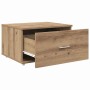vidaXL Schubladenschrank Mit Rad Artisan-Eiche 55 x 45 x 31 cm 869313_5