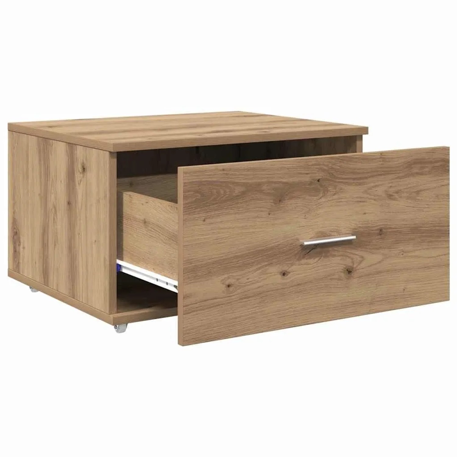 vidaXL Schubladenschrank Mit Rad Artisan-Eiche 55 x 45 x 31 cm 869313_5
